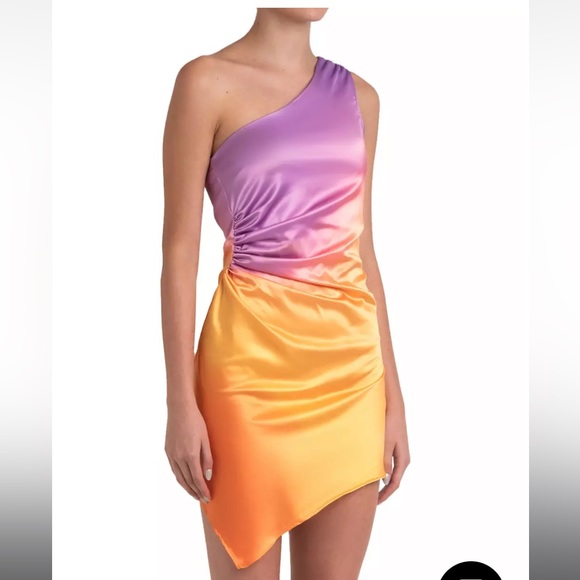 NWT Baobab La Danza Celia One-Shoulder Minidress - Picture 4 of 8